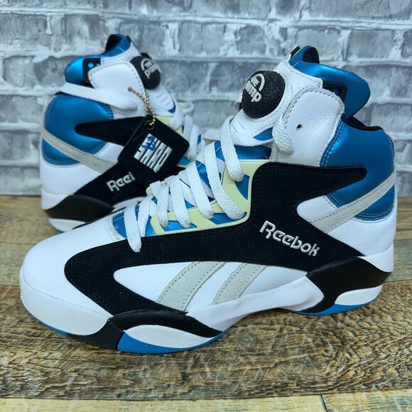 Reebok Shaq Attack Orlando Magic White Blue Black GX3881 Mens Size 8.5 New Rare main image 11